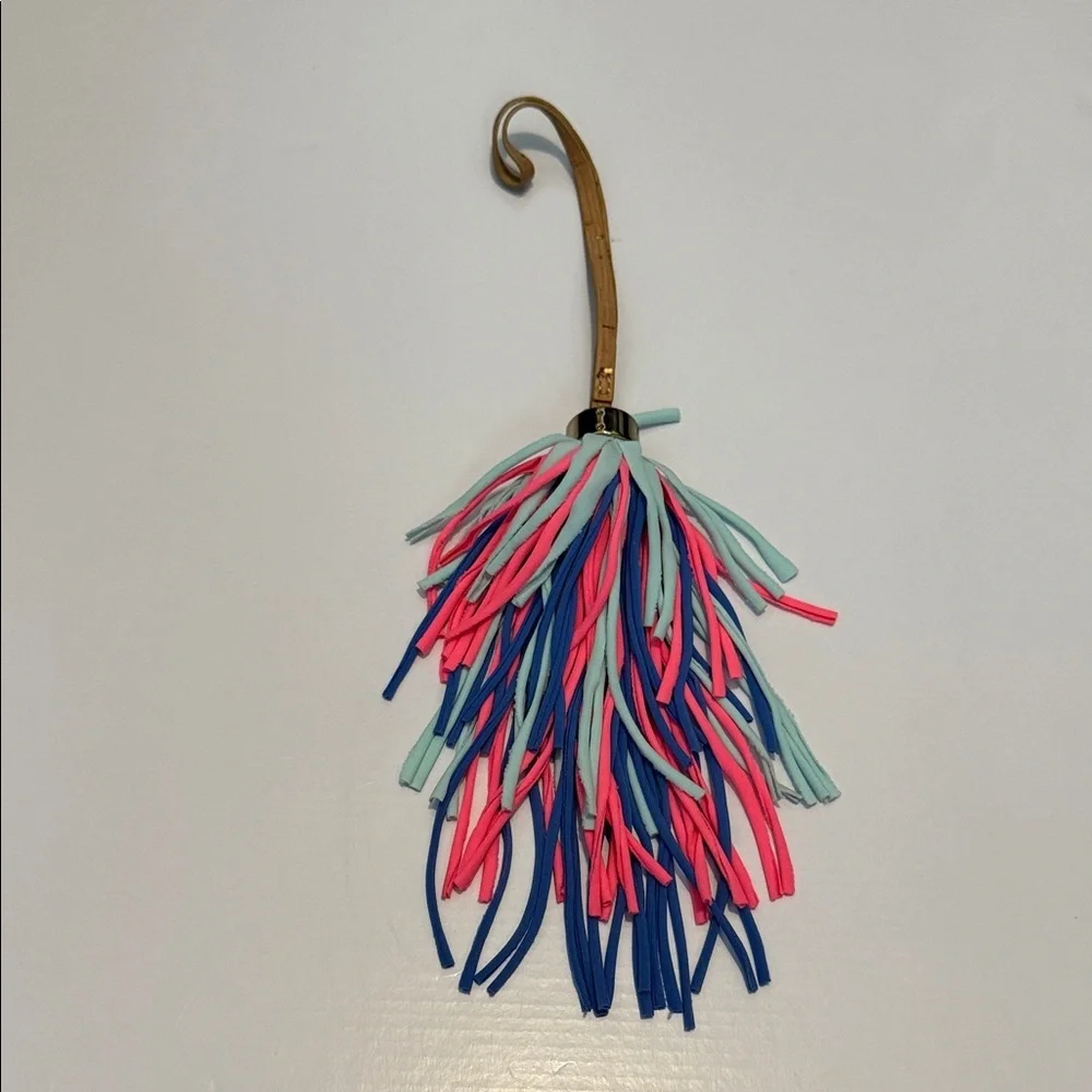 Lilly Pulitzer Multicolor Tassel Bag Charm - Picture 4 of 6